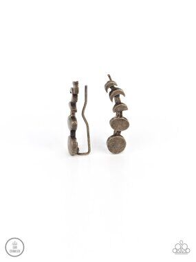 Paparazzi Brass Post Crawler Earrings (EP061)